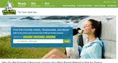 Desktop Screenshot of gopetfriendly.com